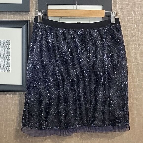 Free People Wild Child Sequin Mini Skirt - Picture 3 of 11